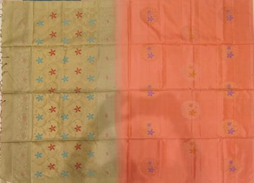 SOFT SILK SAREE WITH BLOUSE